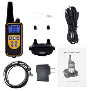 Collar eléctrico recargable para perro, a prueba de agua, con luz LED remota - Product Image 6