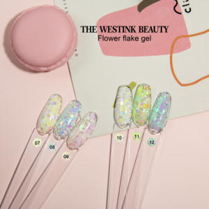 Suministros para <span class=keywords><strong>Uñas</strong></span> al por Mayor <span class=keywords><strong>Verano</strong></span> <span class=keywords><strong>2022</strong></span>, <span class=keywords><strong>Gel</strong></span> UV <span class=keywords><strong>de</strong></span> Resina Removible, Color Algodón <span class=keywords><strong>de</strong></span> Azúcar, <span class=keywords><strong>Gel</strong></span> con Copos <span class=keywords><strong>de</strong></span> Flores para Decoración <span class=keywords><strong>de</strong></span> <span class=keywords><strong>Uñas</strong></span> - Product Image 6