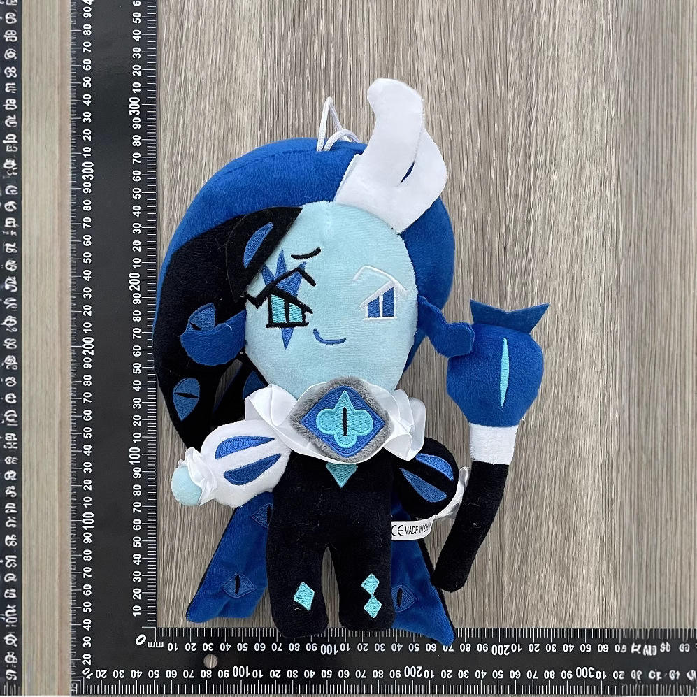 Blue multi-eyed wizard girl 24cm 130g-figure