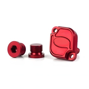 Penutup termostat minyak suku cadang mesin CNC Aluminium Billet kustom untuk N54 N55 S55 M2 M3 M4 - Product Image 3