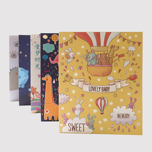Livre de suivi de croissance pour la maternelle A4, album photo de dessins animés pour enfants, archivage de souvenirs manuscrits DIY - Product Image 5