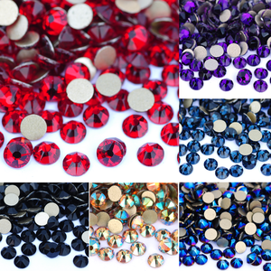 Cristales de Vidrio Strass Negros Planos 2088 al por Mayor con 16 Facetas, Sin Fijación en Caliente, para Zapatos, Bolsos y Vestidos - Product Image 2