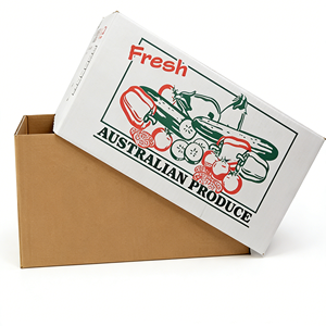 Cajas <span class=keywords><strong>de</strong></span> Cartón Personalizadas para Frutas y Verduras Frescas, <span class=keywords><strong>Caja</strong></span> <span class=keywords><strong>de</strong></span> Cartón Corrugado Encerado para Vegetales, <span class=keywords><strong>Caja</strong></span> <span class=keywords><strong>de</strong></span> Cartón Reciclable para Plátanos <span class=keywords><strong>con</strong></span> Orificio - Product Image 4