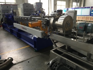 PLC TPE POE EVA TPR 신발 밑창 소재 과립 트윈 스크류 압출 기계 중국 공급 업체 - Product Image 6