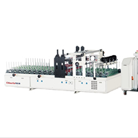 Ligne de production d'emballage intelligente WPC Wide Board MDF Surface PUR Machines à bois