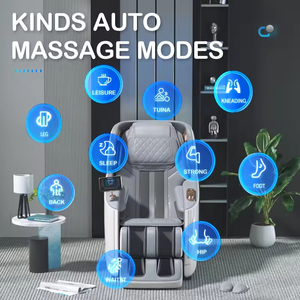Fauteuil de massage électrique de luxe à gravité zéro, portable, avec fonction de pétrissage, pour la maison et le bureau, nouveau modèle JR-6601T - Product Image 4