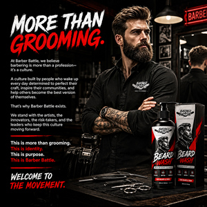 BARBERBARBATTLE <span class=keywords><strong>Kit</strong></span> de Soins pour <span class=keywords><strong>Barbe</strong></span> Homme : Nettoyant Visage en Profondeur pour <span class=keywords><strong>Barbe</strong></span> et Moustache avec Shampoing pour <span class=keywords><strong>Barbe</strong></span> et Logo - Product Image 5
