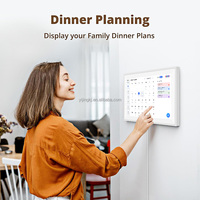 Cadre de calendrier numérique de 15.6 pouces avec fonction carte de voeux et affichage artistique FHD Smart Planner Wall Mountable