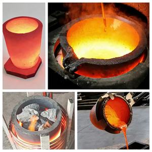 Crisol de Grafito de Alta Pureza LN Utilizado para Fundir Plata, Oro y Otros Metales y Aleaciones - Product Image 5