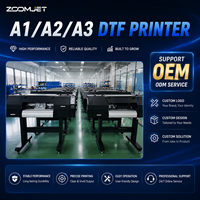 Alta Calidad 30cm cabezales de impresión dobles I3200 Xp600 A3 tamaño Dtf impresora con agitador