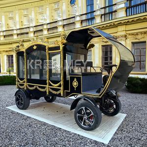Remolque de coche fúnebre tirado por caballos de lujo Vehículo funerario Premium para transporte especial - Product Image 6