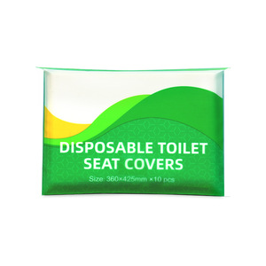 Cross-Border Disposable <strong>Toilet</strong> Cushion Portable Travel Soluble Water 10 Pieces Public Restrooms Disposable <strong>Toilet</strong> <strong>Seat</strong> Cover - Product Image 1