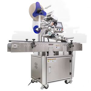 Automatic Flat Labeling Machine for Phone Case Screen <b>Protector</b> Carton Color Box Chocolate Flat Surface Label Applicator - Product Image 2