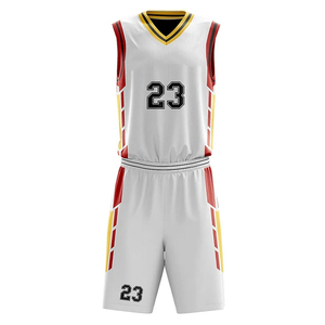 Uniformes de basket-ball respirants à séchage rapide, vêtements de sport d'extérieur, uniformes de basket-ball, nouvelle fabrication sur mesure, uniformes de basket-ball pour hommes - Product Image 5