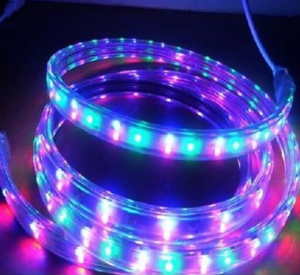 ไฟ LED แถบกันน้ำ IP65 รุ่น 5050 RGB 60LED/เมตร DC24V ควบคุมผ่านแอพพลิเคชั่น เปลี่ยนสีได้ ใช้ได้ทั้งภายนอกและภายในอาคาร - Product Image 2