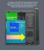 RTX3060 Ekran Kartlı, Yeni DDR4 RAM'li, İş ve Oyun İçin Hazırlanmış I5 Masaüstü Bilgisayar, İşletme ve Oyun Bilgisayarları İçin CPU Aksesuarı, Ofis ve DIY Bilgisayarlar