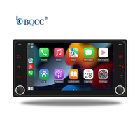 Autoradio BQCC 2 DIN 7 pouces, CarPlay sans fil, Android Auto, USB, stéréo FM, lecteur multimédia à écran tactile pour Toyota