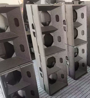 Haut-parleur professionnel célèbre T24N à double matrice et T215S double caisson de basses lecteur Audio en métal pour la musique de club de salle de mariage