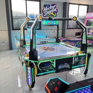 Juego de Hockey de Aire con Estructura Sólida, Base Estable, Soporte Resistente, Uso a Largo Plazo, Equipo Deportivo para Interiores, Juego de Arcade - Product Image 4