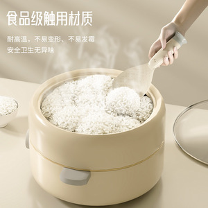 Rice Spoon For Rice Cooker Food Grade PP Material High Temperature Resistant Household Use - Product Image 1