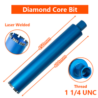 LAANCI 25-300mm Forets diamantés turbo à segment diamanté soudé au laser pour béton, Scies cloches diamantées, Forets de perçage pour béton