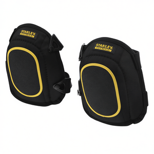 Genouillères souples Stanley Fatmax, noir et jaune, rembourrage, protection au travail - Product Image 2