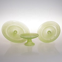 Service de noël coloré, serveur de mariage, support en cristal, gâteau, Fruit, assiette à bonbons