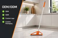 Grattoir magique antistatique OEM avec manche de 104,5 cm |   Fabricant de grattoirs à sol en TPR |   Essuie-glaces en gros, MOQ 500