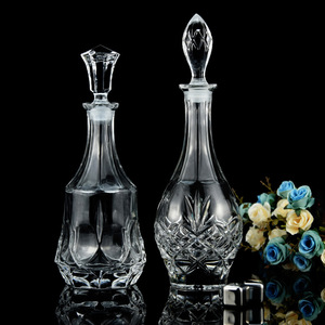 Bouteilles en verre style bohème avec bouchon sérigraphié, gravure et marquage <span class=keywords><strong>à</strong></span> chaud, personnalisables OEM, pour <span class=keywords><strong>vin</strong></span>/rhum/whisky/vodka - Product Image 5