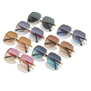 Sunway Eyewear New Metal Frame Men Gradient Fashion Driving <b>Sunglasses</b> - Product Image 2