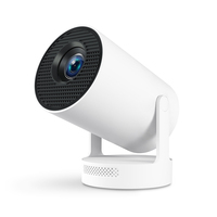 HY300 Plus 2025 Mini maison projecteur intelligent natif 720P 210 ANSI rotatif LED projecteur vidéo Wifi BT 1GB 8GB Android 11 H713 CPU
