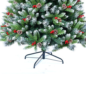 Umind thiết kế mới tiktok MX Berry Đỏ thông nón tuyết trắng Cây giáng sinh sang trọng năm mới cây - Product Image 5