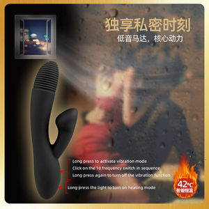 新款CityFun蚯蚓硅胶振动器性新产品电动混凝土振动器10频振动器女性性玩具 - Product Image 3