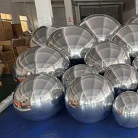 Ballons gonflables géants brillants TianYi Tech, boules décoratives métalliques, ballons miroir gonflables