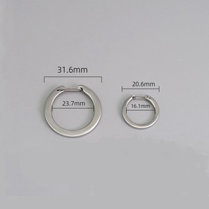 304 Roestvrijstalen Veergesp Sleutelhanger Heren Outdoor Edc Quick Release Opknoping Sleutelhanger Creative Outdoor - Product Image 2