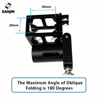Bras pliable rapide en alliage d'aluminium pour drone, tube en carbone de 20 mm pour pièces d'avion multirotor DIY 4/6/8 axes