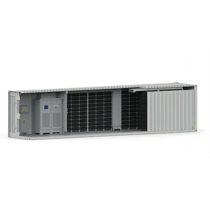 Conteneur de stockage d'énergie 500 kW 1 MW 2 MWh 40 pieds, système de stockage d'énergie solaire à batterie lithium 1 MW avec port de communication CAN - Product Image 5