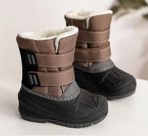 Bottes de neige d'hiver imperméables pour enfants avec doublure chaude - Product Image 4