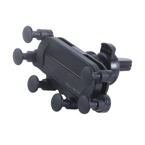 Six Claw Air Vent Phone Holder Black Clip On Type For Car Navigation Mount - Product Image 2