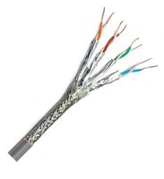 Cable Ethernet LAN CAT8 SFTP a Granel para Actualización de Redes de Oficina, Caja de 305m