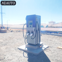 Station de recharge rapide électrique pour véhicules électriques certifiée TUV CE, commerciale, 4G Ethernet IP55, 100 kW, 120 kW, chargeur DC automatique