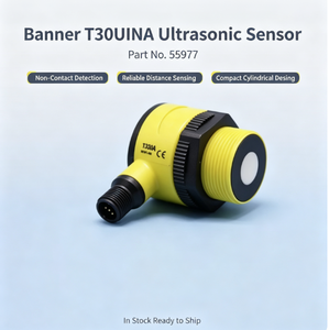 Nuevo sensor ultrasónico original Sensing de 150 mm a 1 m 2m, cable T30UINA 55977, tipo banner, NPN - Product Image 1
