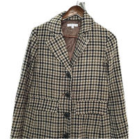 Vêtements d'occasion à bas prix Manteau d'automne doux pour femmes Qualité supérieure Vente en gros Couleur mixte en balle Vêtements d'occasion en vrac assortis