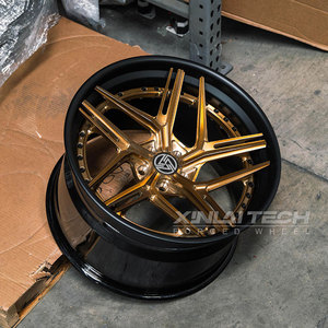 ล้อฟอร์จ XINLAI แบบสั่งทำพิเศษ 2 ชิ้น 5x114.3 5x130 5x127 ขอบล้อแบบซี่ลวด ดีพดิช คอนเคฟ สำหรับรถยนต์ AUDI tesla bmw nissan - Product Image 3