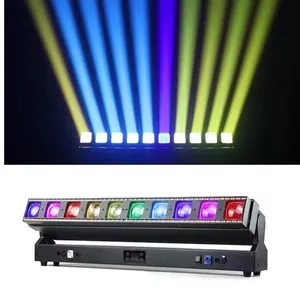 DMX 10x60W RGBW 4in1 LED ראש נע קיר אורות מכונת כביסה לשימוש מקורה דיסקו DJ