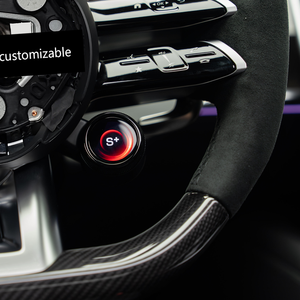 Volante in Fibra di Carbonio Personalizzato con OLED per <span class=keywords><strong>Mercedes</strong></span>-Benz CLS GLC GLE GLS GLA CLA GLK SLC W204 W205 W212 W221 W222 - Product Image 5