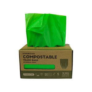 Mutfak ev kullanımı için 4-6 galon biyobozunur çöp torbaları-ev kompost - Product Image 2