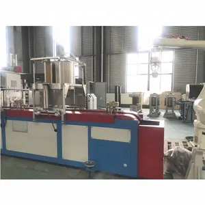 Full automatic wire and cable coiling wrapping packing machine with robot stacking