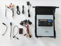 Autoradio Android 13 de 14 pouces avec écran en T, GPS, DSP, OBD2 et aide au recul pour Ford F150 2013-2014 avec climatisation automatique/manuelle