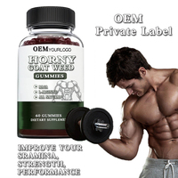 Promo Terbatas Vitamin Gummy Dewasa Kustomisasi Label Pribadi, Penambah Energi Otot, Pendukung Imunitas, Anti-Kelelahan, Ekstrak Horny Goat Weed, 60 Buah